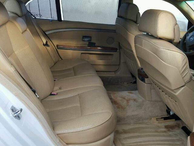 WBAGN63402DR06529 - 2002 BMW 745 LI WHITE photo 6