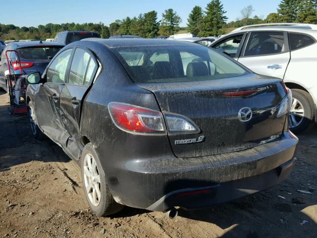 JM1BL1VG0B1363648 - 2011 MAZDA 3 I BLACK photo 3