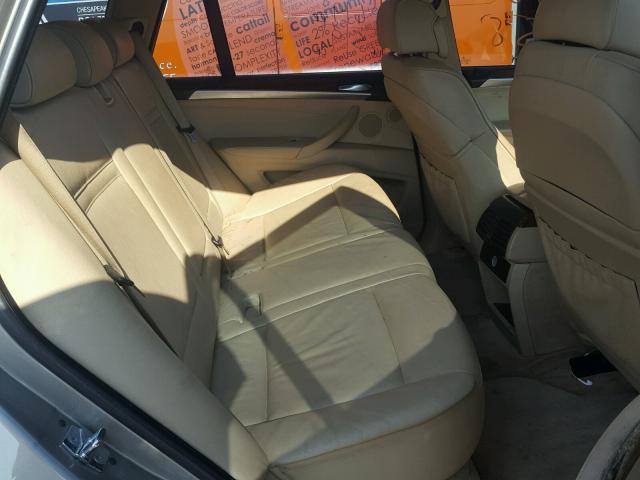 5UXFE83567LZ41834 - 2007 BMW X5 4.8I GOLD photo 6