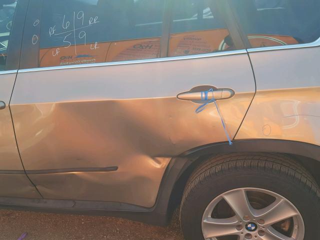 5UXFE83567LZ41834 - 2007 BMW X5 4.8I GOLD photo 9