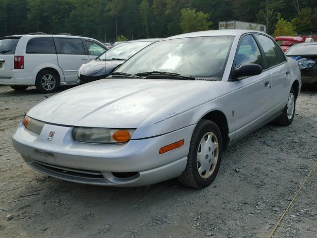 1G8ZH52852Z175563 - 2002 SATURN SL1 SILVER photo 2