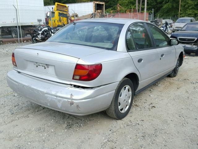 1G8ZH52852Z175563 - 2002 SATURN SL1 SILVER photo 4