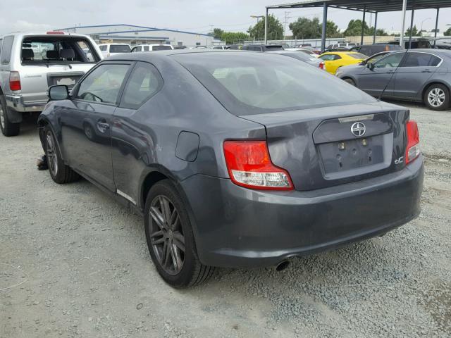 JTKJF5C72D3062912 - 2013 TOYOTA SCION TC 石墨色 照片 3