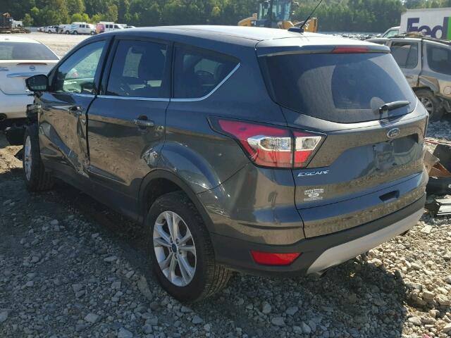 1FMCU0G97HUA24270 - 2017 FORD ESCAPE GRAY photo 3