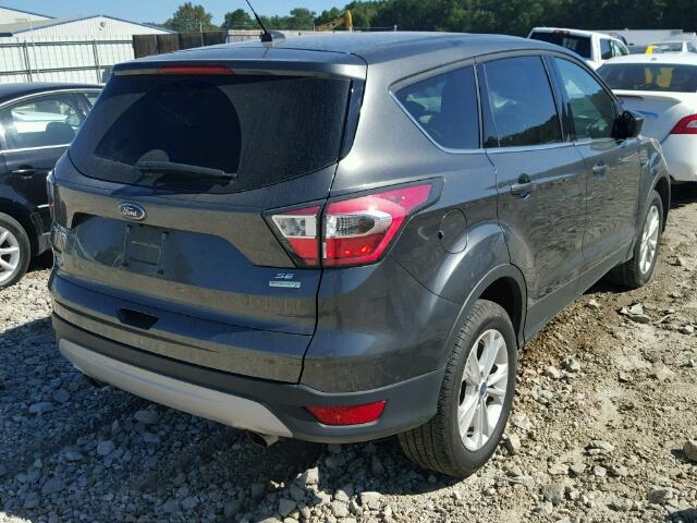 1FMCU0G97HUA24270 - 2017 FORD ESCAPE GRAY photo 4