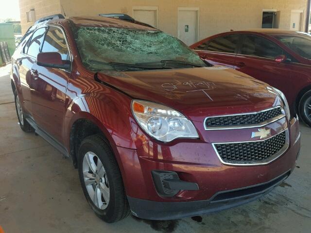 2CNALDECXB6407884 - 2011 CHEVROLET EQUINOX LT RED photo 1