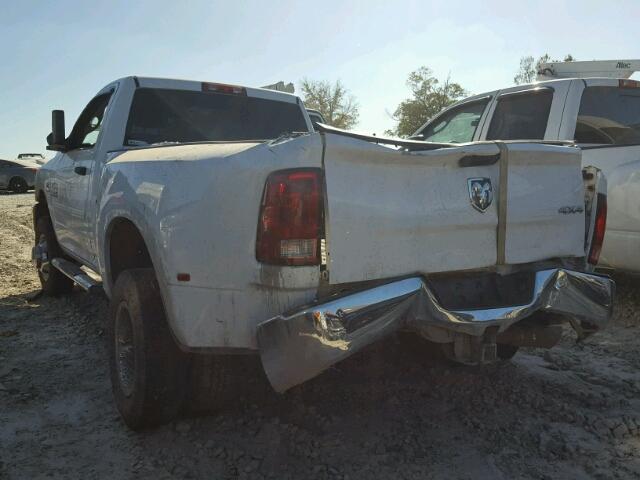 3C63RRAL8DG574645 - 2013 RAM 3500 ST WHITE photo 3