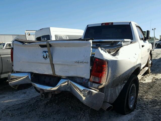 3C63RRAL8DG574645 - 2013 RAM 3500 ST WHITE photo 4