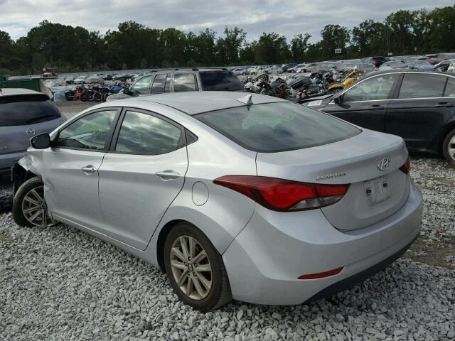 KMHDH4AE1FU236309 - 2015 HYUNDAI ELANTRA SE GRAY photo 3