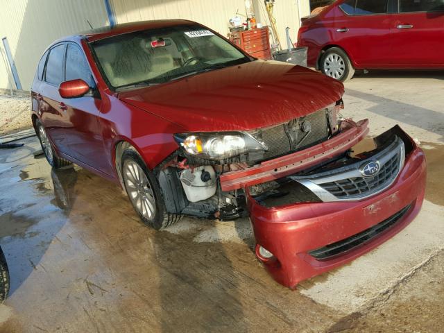 JF1GH60619H824611 - 2009 SUBARU IMPREZA 2. RED photo 1