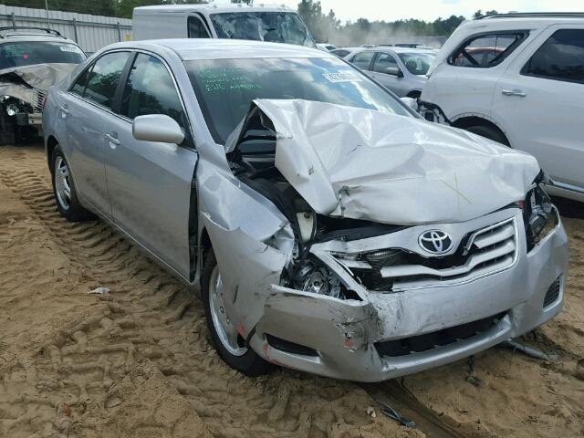 4T1BF3EK5BU663218 - 2011 TOYOTA CAMRY SILVER photo 1