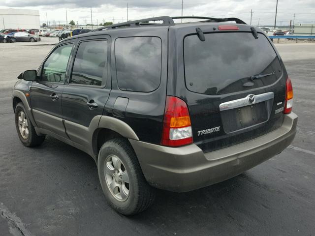 4F2CZ06163KM27694 - 2003 MAZDA TRIBUTE ES BLACK photo 3