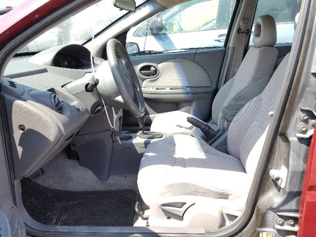 1G8AJ52F54Z140735 - 2004 SATURN ION LEVEL RED photo 5