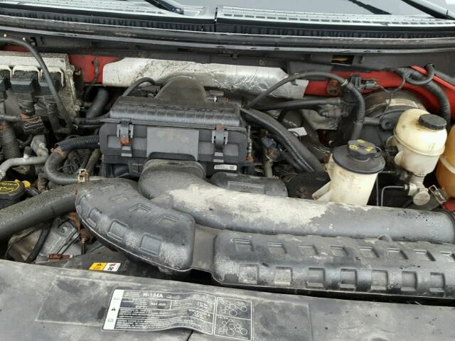 1FTPW14V97KB31404 - 2007 FORD F150 SUPER RED photo 7