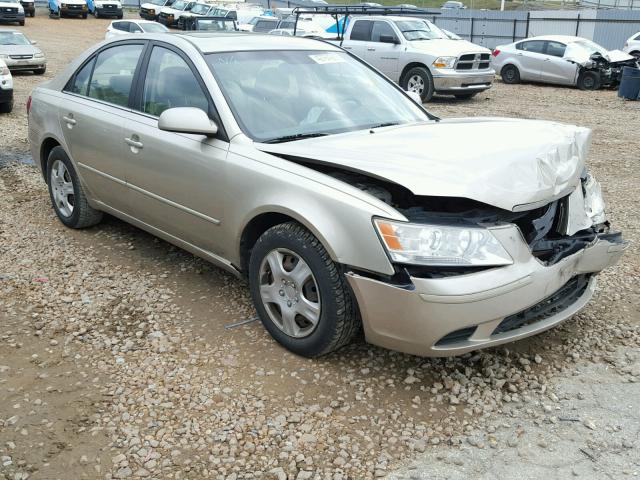 5NPET46C09H422002 - 2009 HYUNDAI SONATA TAN photo 1