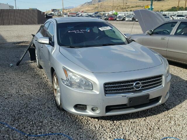 1N4AA51E59C813117 - 2009 NISSAN MAXIMA S SILVER photo 1