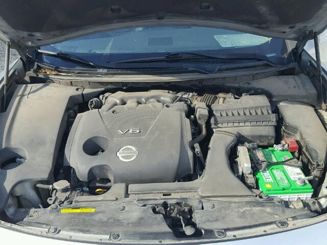 1N4AA51E59C813117 - 2009 NISSAN MAXIMA S SILVER photo 7