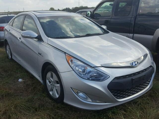 KMHEC4A47CA024635 - 2012 HYUNDAI SONATA HYB SILVER photo 1