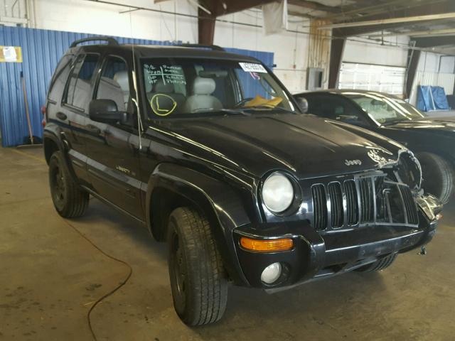 1J8GL58KX2W278776 - 2002 JEEP LIBERTY LI BLACK photo 1