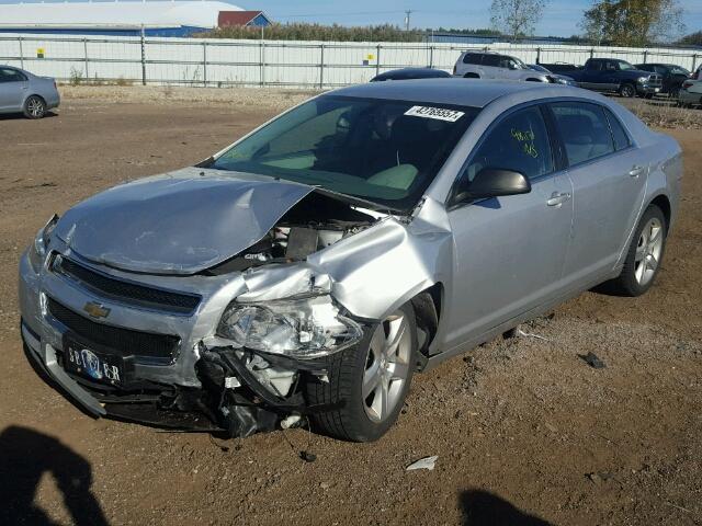 1G1ZA5E10BF165400 - 2011 CHEVROLET MALIBU LS SILVER photo 2