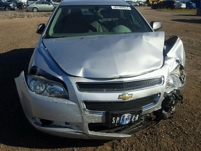 1G1ZA5E10BF165400 - 2011 CHEVROLET MALIBU LS SILVER photo 9