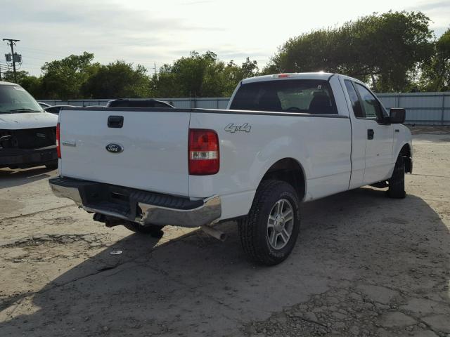 1FTRF14W47KC55338 - 2007 FORD F150 WHITE photo 4