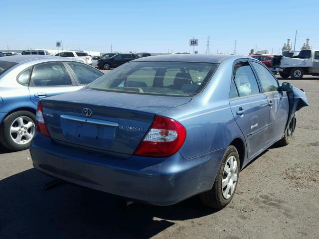 4T1BE32K33U201281 - 2003 TOYOTA CAMRY LE ლურჯი ფოტო 4