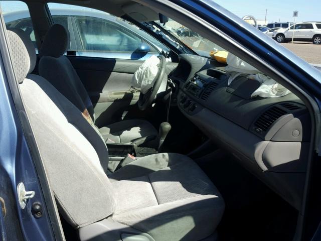 4T1BE32K33U201281 - 2003 TOYOTA CAMRY LE ლურჯი ფოტო 5