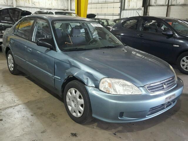 2HGEJ6610YH562916 - 2000 HONDA CIVIC BASE 蓝色 照片 1