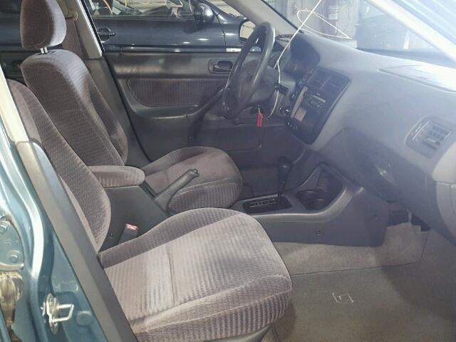 2HGEJ6610YH562916 - 2000 HONDA CIVIC BASE 蓝色 照片 5