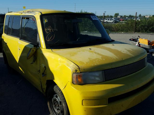 JTLKT334454013967 - 2005 TOYOTA SCION XB YELLOW photo 1