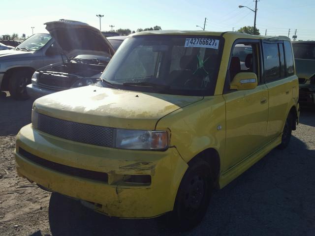 JTLKT334454013967 - 2005 TOYOTA SCION XB 黄色 照片 2