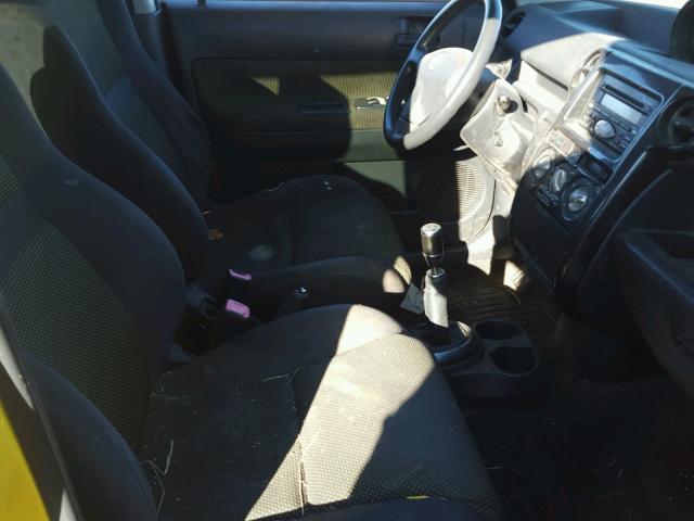 JTLKT334454013967 - 2005 TOYOTA SCION XB 黄色 照片 5