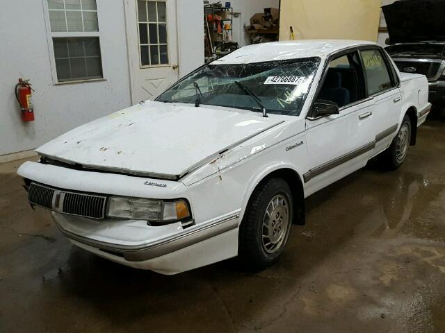 1G3AJ55M7S6369433 - 1995 OLDSMOBILE CIERA SL WHITE photo 2