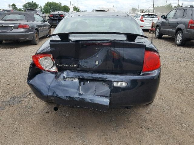 1G2AL15F687350691 - 2008 PONTIAC G5 SE BLACK photo 9