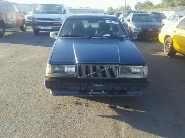 YV1FX8851K2216350 - 1989 VOLVO 740 BLUE photo 7