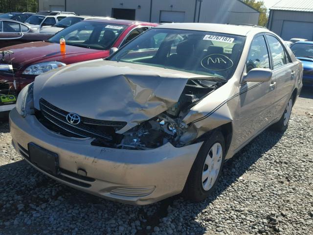 4T1BE32K34U893088 - 2004 TOYOTA CAMRY TAN photo 2