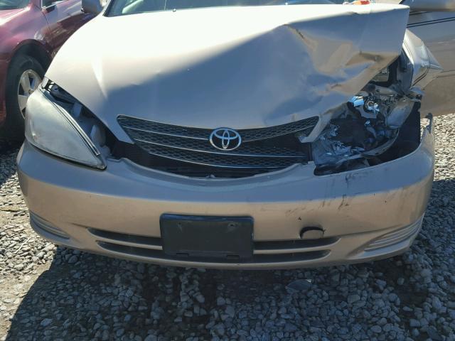 4T1BE32K34U893088 - 2004 TOYOTA CAMRY TAN photo 7