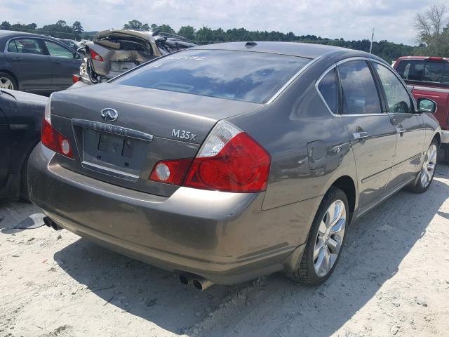 JNKAY01F56M251418 - 2006 INFINITI M35 BASE TAN photo 4