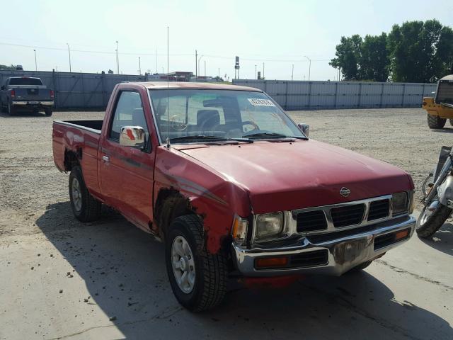 1N6SD11SXVC389008 - 1997 NISSAN TRUCK BASE RED photo 1