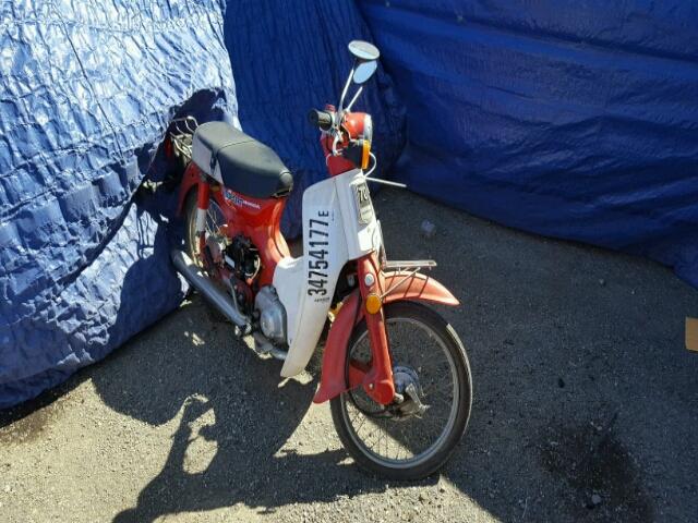 JH2DA0100CS209378 - 1982 HONDA C70  RED photo 1