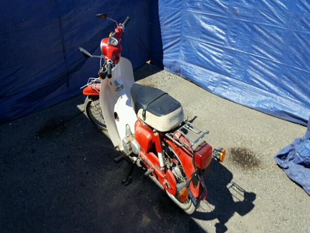 JH2DA0100CS209378 - 1982 HONDA C70  RED photo 3