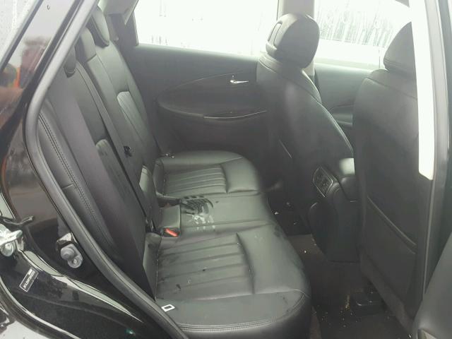 JN1AJ0HR7CM450300 - 2012 INFINITI EX35 BASE BLACK photo 6