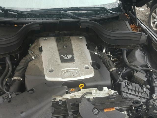 JN1AJ0HR7CM450300 - 2012 INFINITI EX35 BASE BLACK photo 7