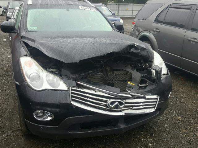 JN1AJ0HR7CM450300 - 2012 INFINITI EX35 BASE BLACK photo 9