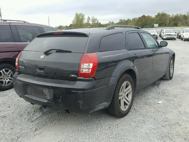 2D8GV58265H515978 - 2005 DODGE MAGNUM R/T BLACK photo 4