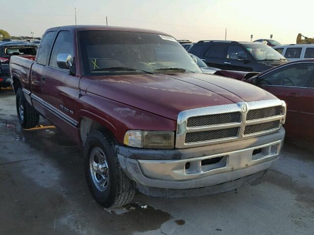 3B7HC13Y6TM134885 - 1996 DODGE RAM 1500 MAROON photo 1