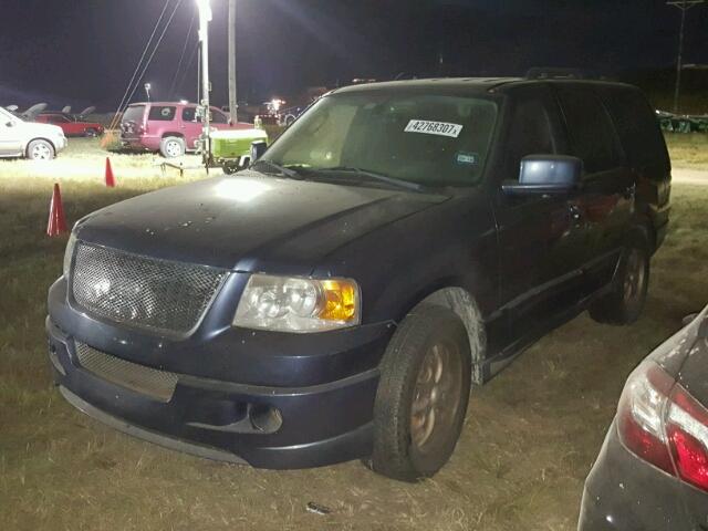 1FMPU13565LA12476 - 2005 FORD EXPEDITION BLUE photo 2