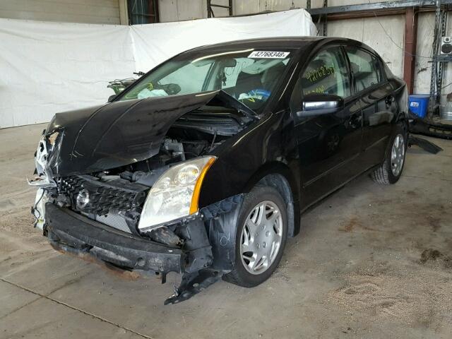 3N1AB61E08L673142 - 2008 NISSAN SENTRA 2.0 BLACK photo 2