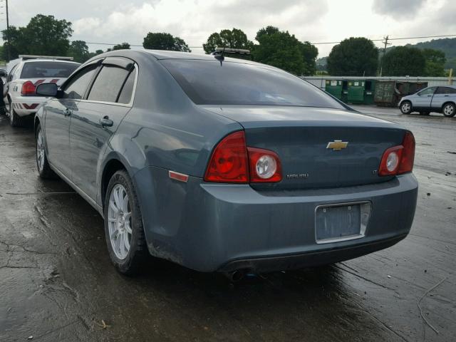 1G1ZH57BX9F145327 - 2009 CHEVROLET MALIBU 1LT ლურჯი ფოტო 3